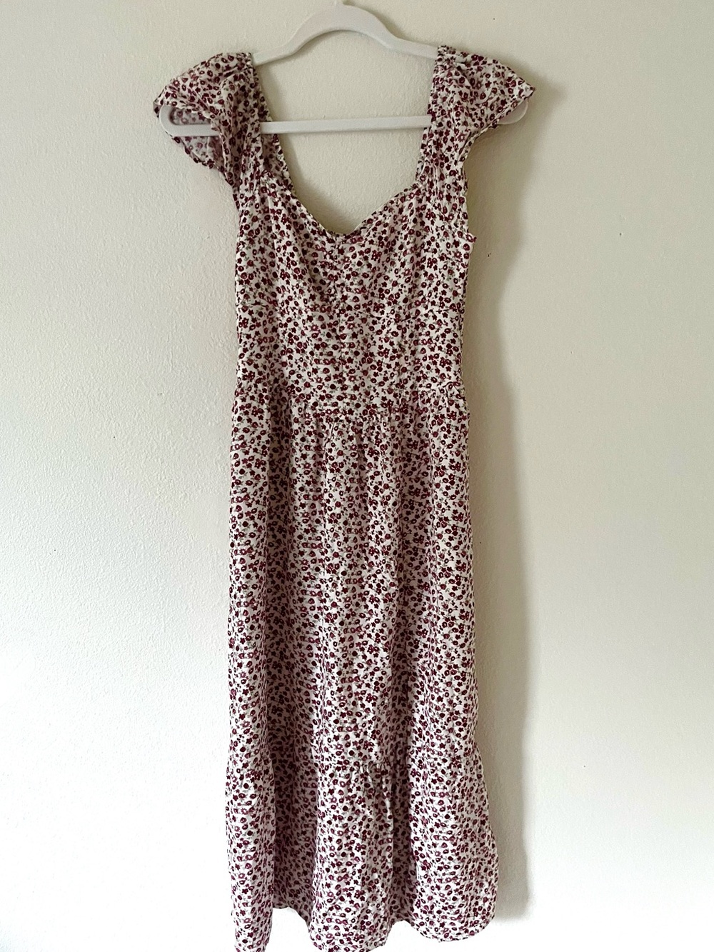 Hollister Floral Midi Dress